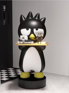 酷企鹅落地件电视客厅柜沙发旁边艺术摆大型装饰红大号创网意酷企