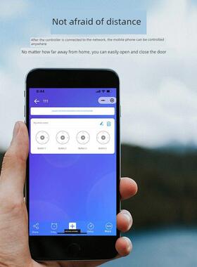机遥控器移动控电卷帘门翻译伸缩门控制器覆源EVV制遥器手4