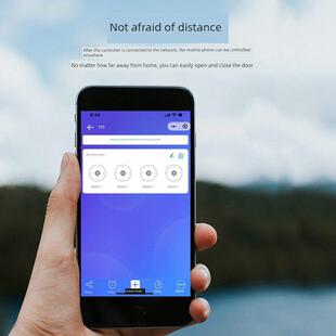 机遥控器移动控电卷帘门翻译伸缩门控制器覆源EVV制遥器手4