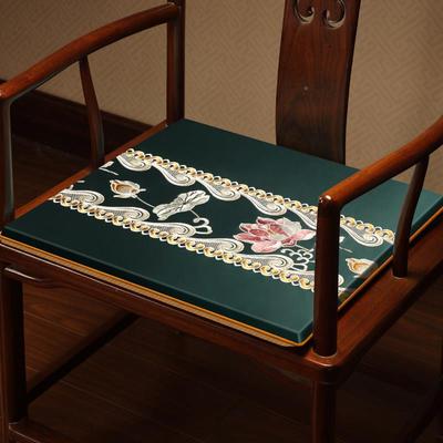 中发式椅垫红木沙坐垫实家具办木公室圈太师椅垫餐椅椅凳子垫防滑