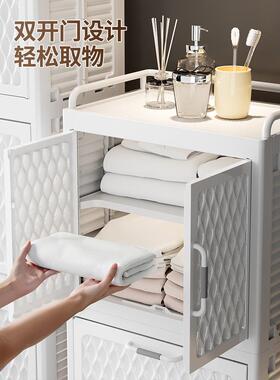 生jek卫间收纳柜置物架落地厕所夹缝隙室PKP多层窄o柜储浴物柜脏