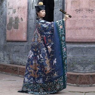 清和赋复原四圣法衣道家高功法衣道袍道士服经衣霄台衣浮织织锦冬