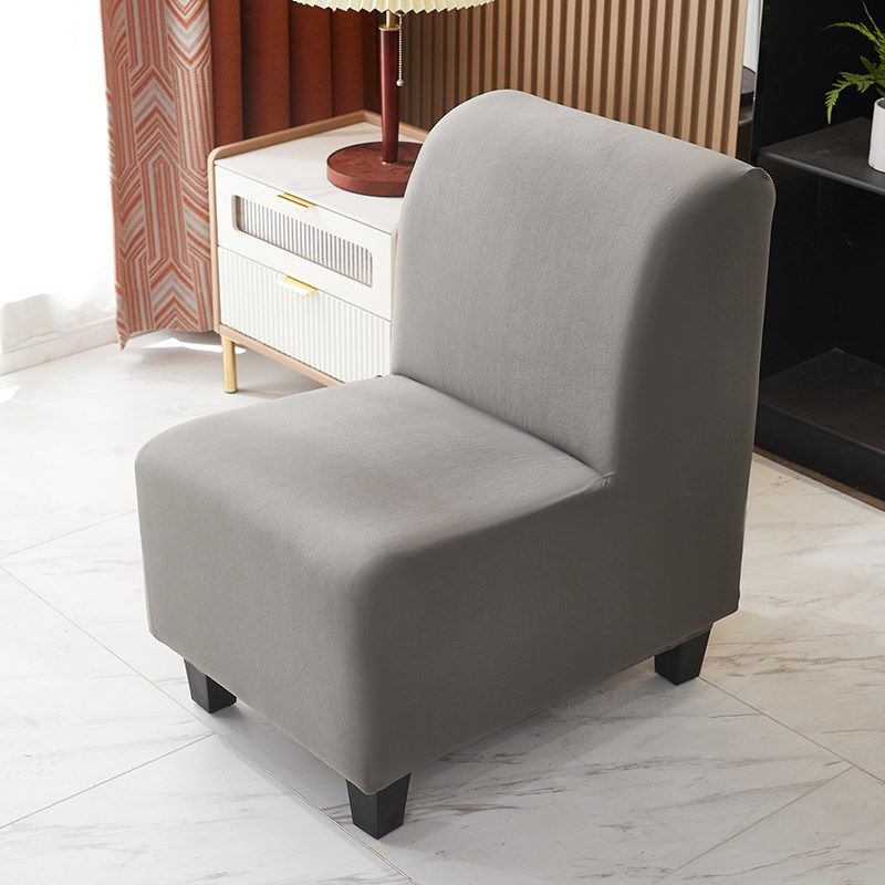 加厚弹力无扶手小单人沙发套罩笠全包万能套儿童垫巾懒人独个座椅