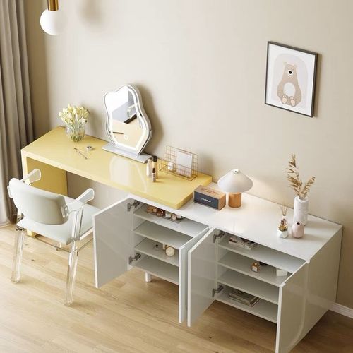 亚克力透明家用餐椅美甲椅子奶油风ins风网红凳化妆椅卧室梳妆椅