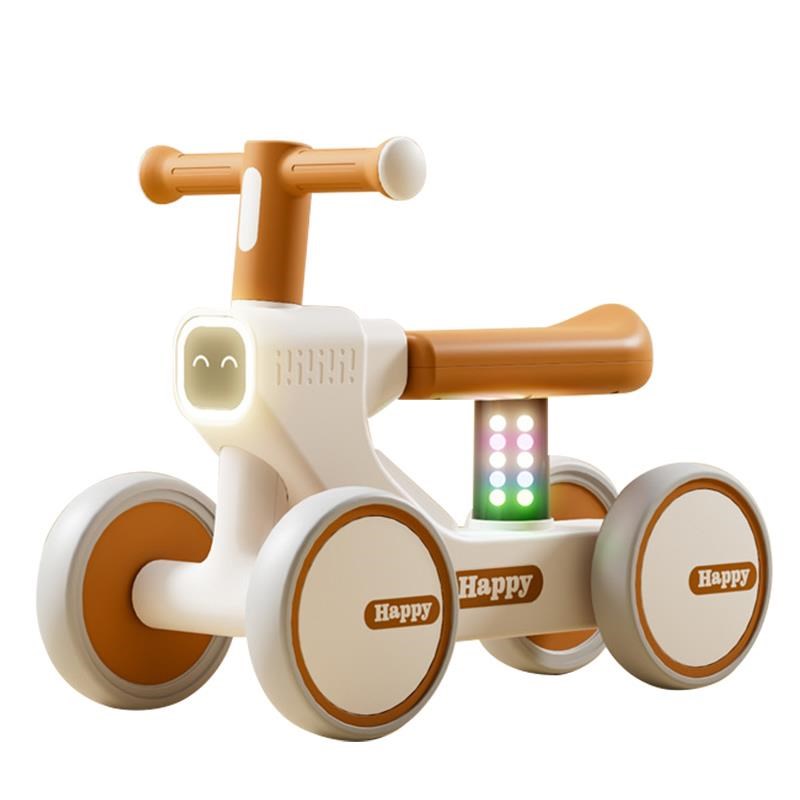 儿童平衡车1一3岁 婴幼儿可转弯无脚踏学步车宝宝滑行溜溜车四轮