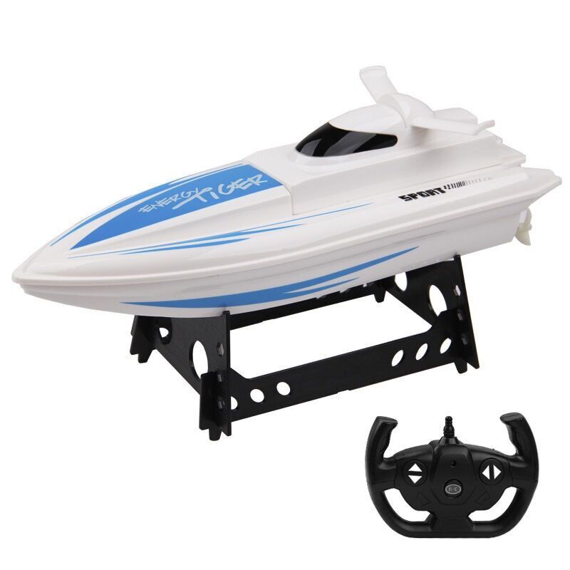 遥控船可下水充电高速快艇儿童男孩无线电动水上游艇玩具轮船模型