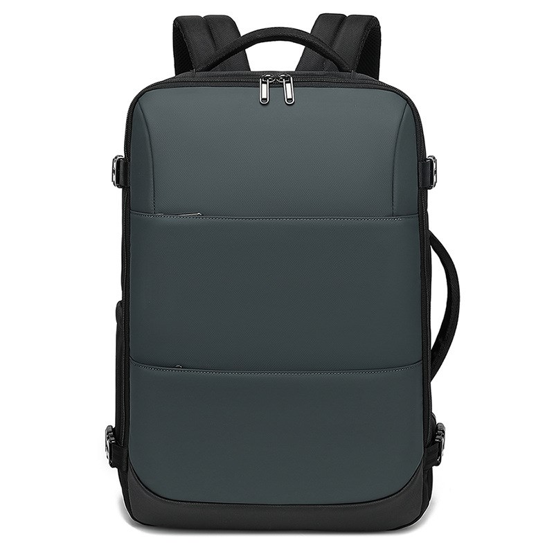 17寸双肩包商务背包韩版女大容量扩容电脑包旅行男士背包