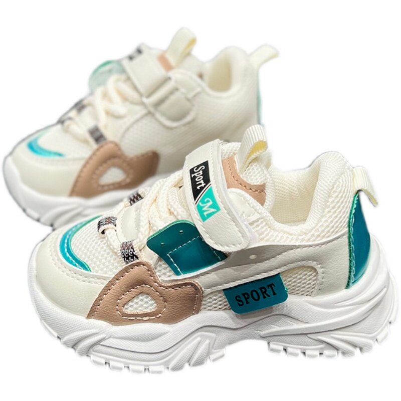 男童鞋春秋小孩透气运动鞋婴幼儿学步鞋女宝宝春款防滑软底机能鞋