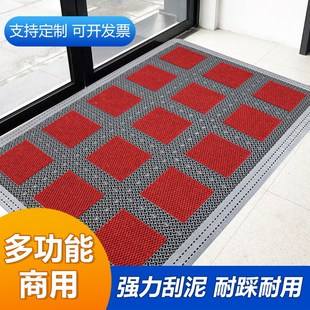 室外商场门口除尘地垫模块拼接防滑刮泥酒店商用K N型耐磨地毯