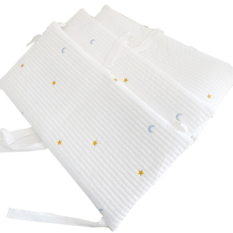 婴儿床床围软包防撞儿童拼接床围栏挡布宝宝床品套件可定制