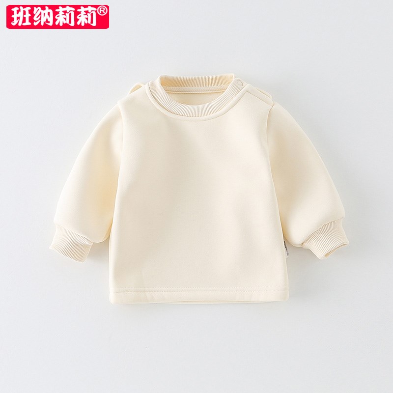 婴儿秋冬两件套背带裤连体衣超萌可爱深秋初冬外出服宝宝分体套装