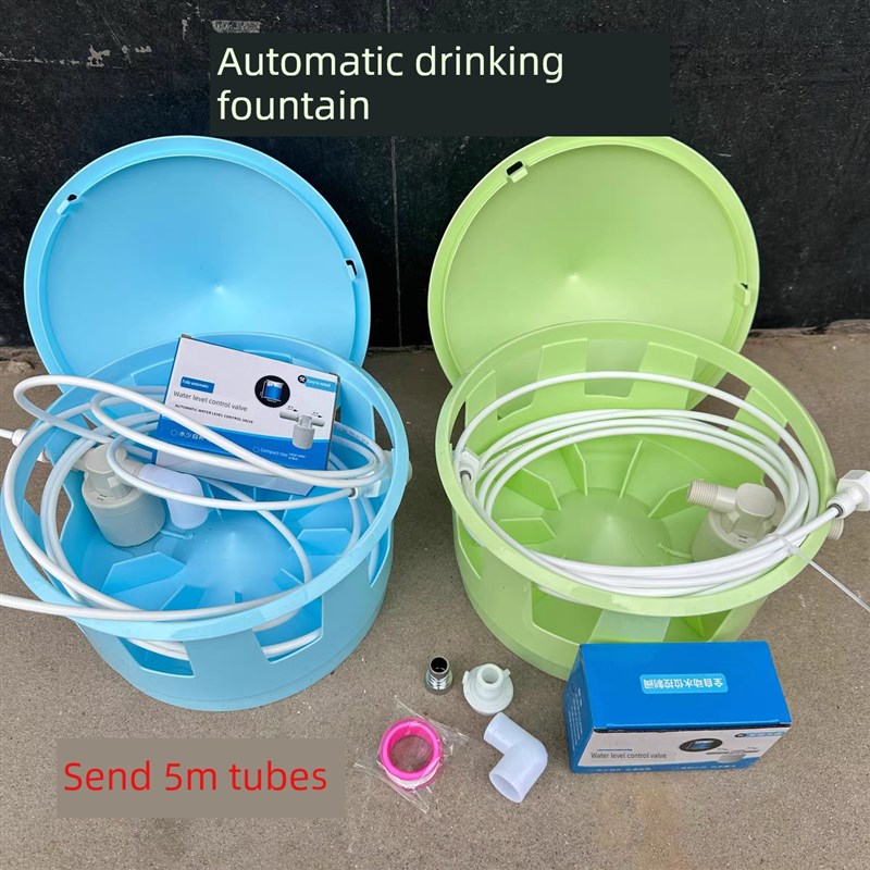 新款鸽子饮e水器九孔自动饮水器蓄水壶器水满自停赛鸽用品用具水