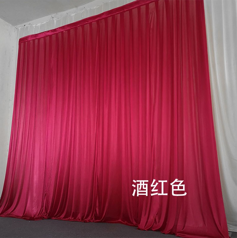 2020新款婚庆背景纱幔打底布幔婚礼纱幔布置舞台幕布背景帷幔装饰