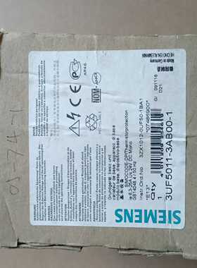 原装西门子基本设备3UF5011-3AB00-1数量--议价商品