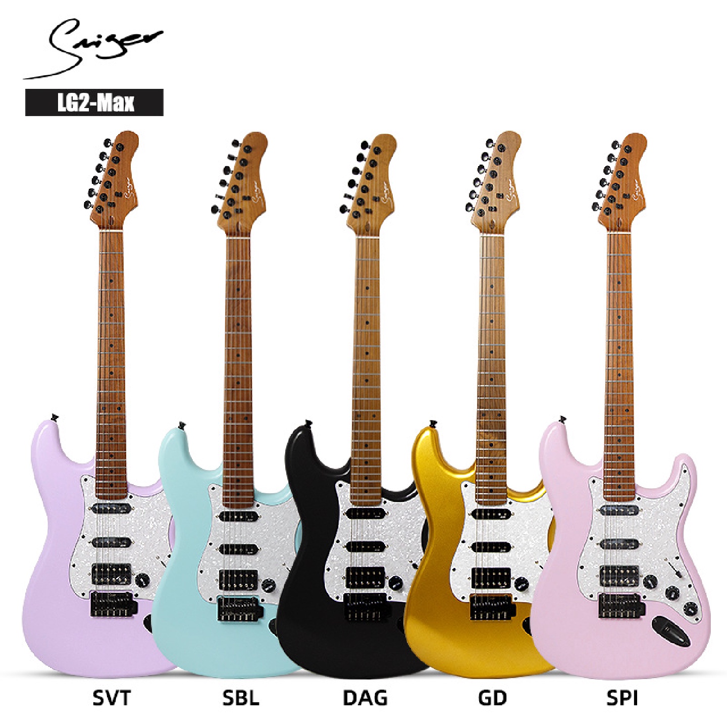 专业电吉他双线圈ST标准双摇电吉他SSH乐器工厂electricguitar
