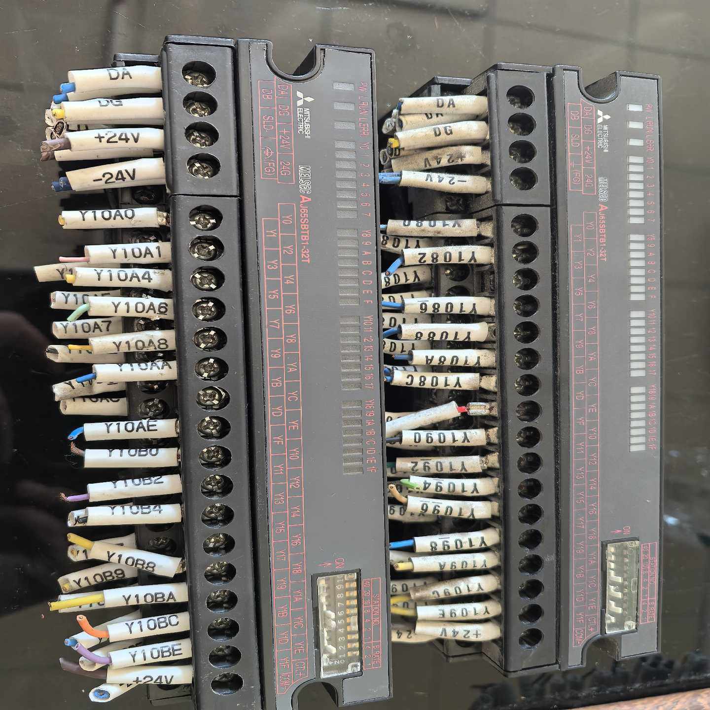 三菱远程模块折机AJ656BTB1-32T，实物拍摄，成色--议价商品