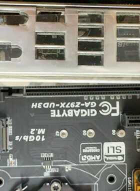 （议价）带挡板GA-Z97X-UD3H刚从机器上拆下来。功能