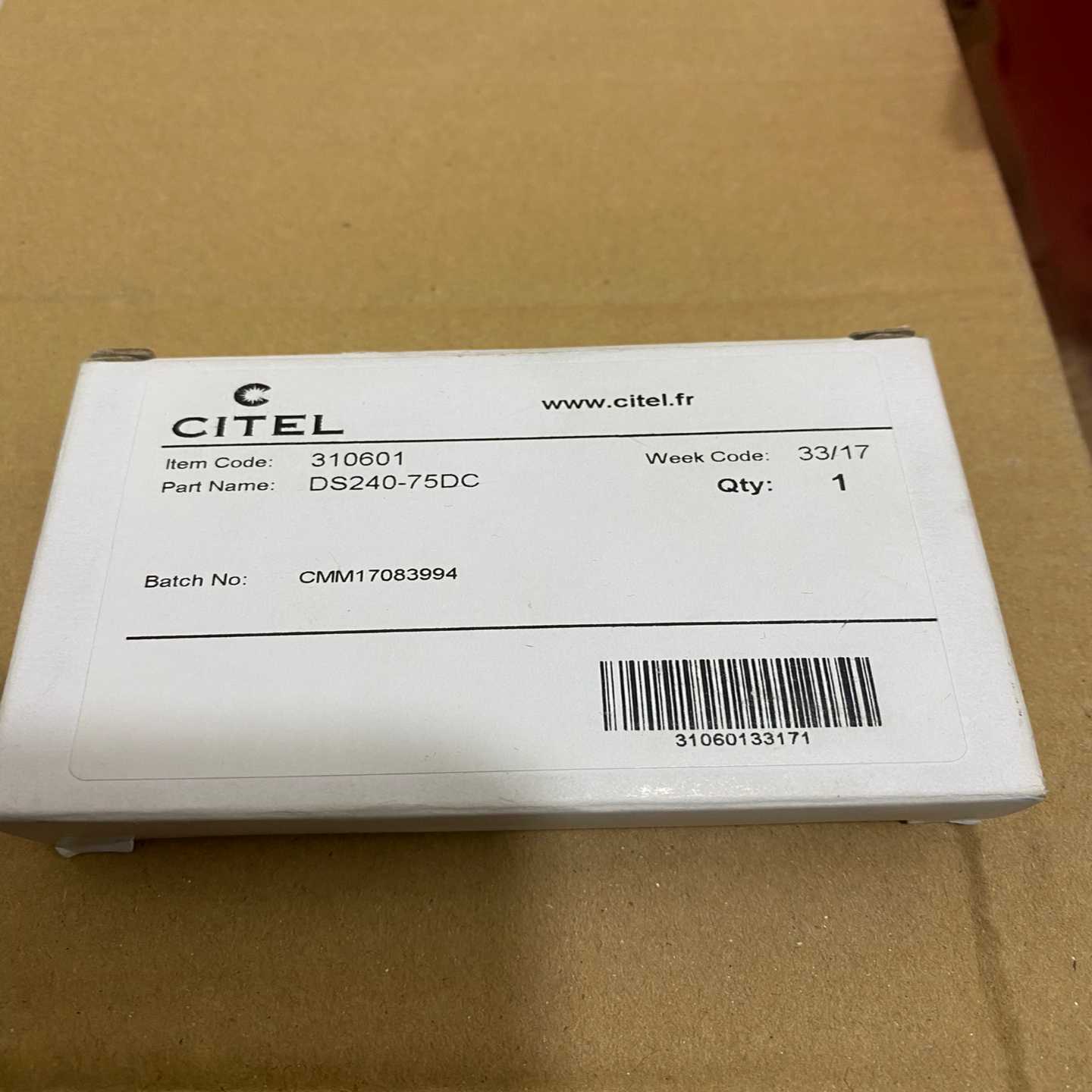 【议价】DS240-75DCCITEL西岱尔直流电涌保护器DS2适用