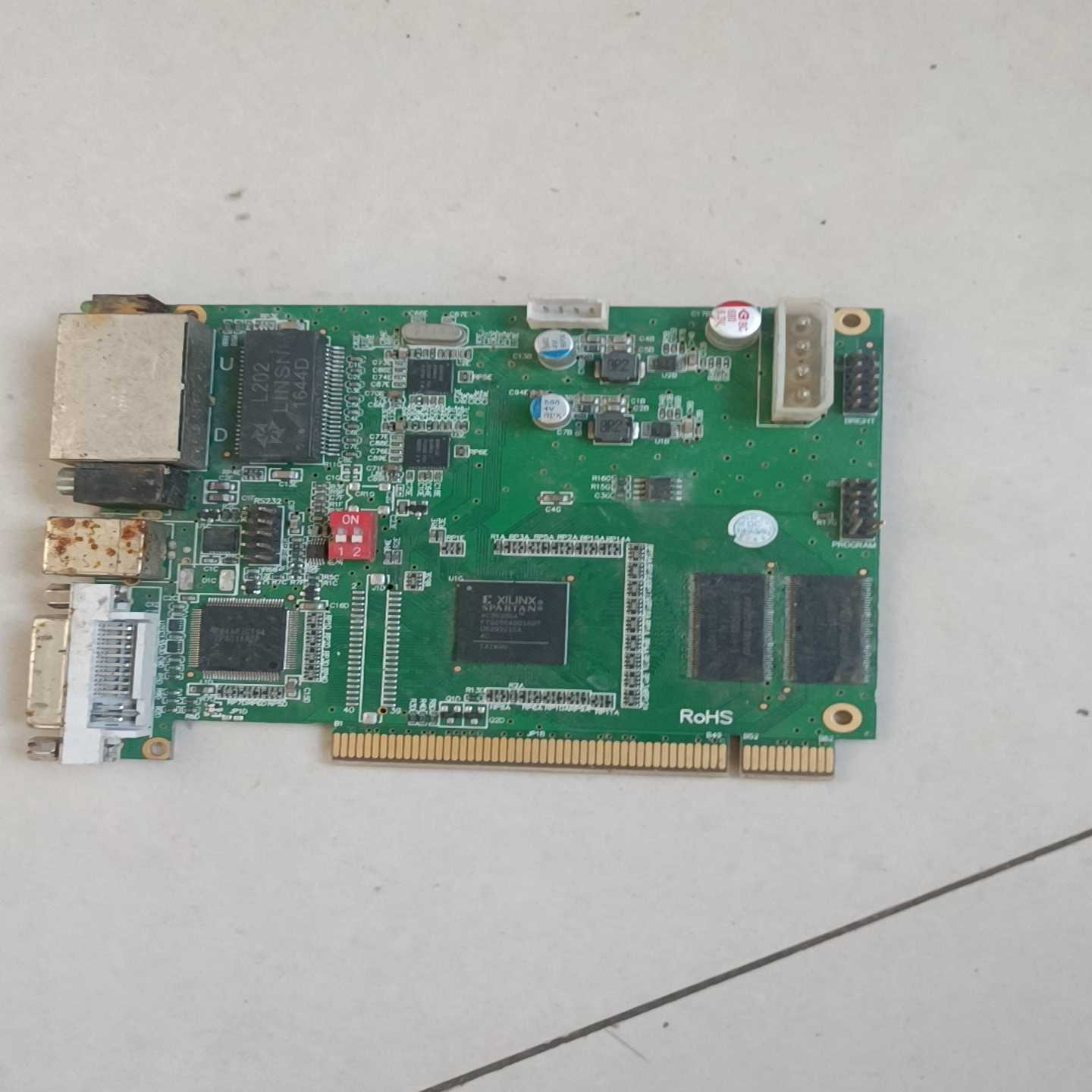 LED控制卡全彩灵星雨发送卡TS802D-议价