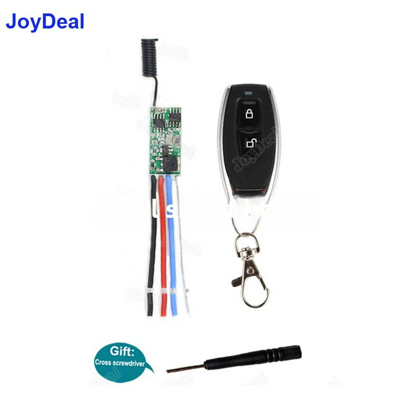 微型无线遥控开关DC3.6V12V接收解码开关控制器LED灯带改造室舞台