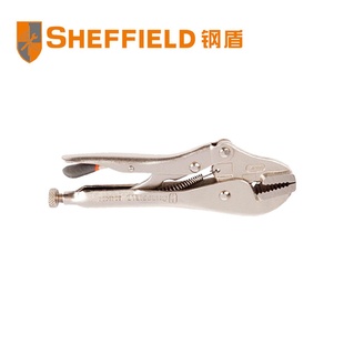 钢盾直齿大力钳7快速夹钳铬钒钢直嘴省力钳子S048004 SHEFFIELD