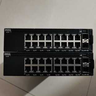 DELL戴爾X1018千兆交換機 議價 2口千兆光口 16口千兆