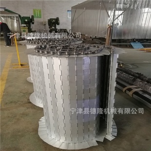 德隆厂家镀锌链板不锈钢链板配件非标定制