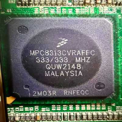 飞思卡尔MPC8313VRAFFC，原装旧货带板，成色漂亮，--议价商品