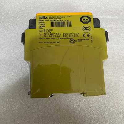皮尔兹PILZ安全继电器PNOZXV1P，型号777602，