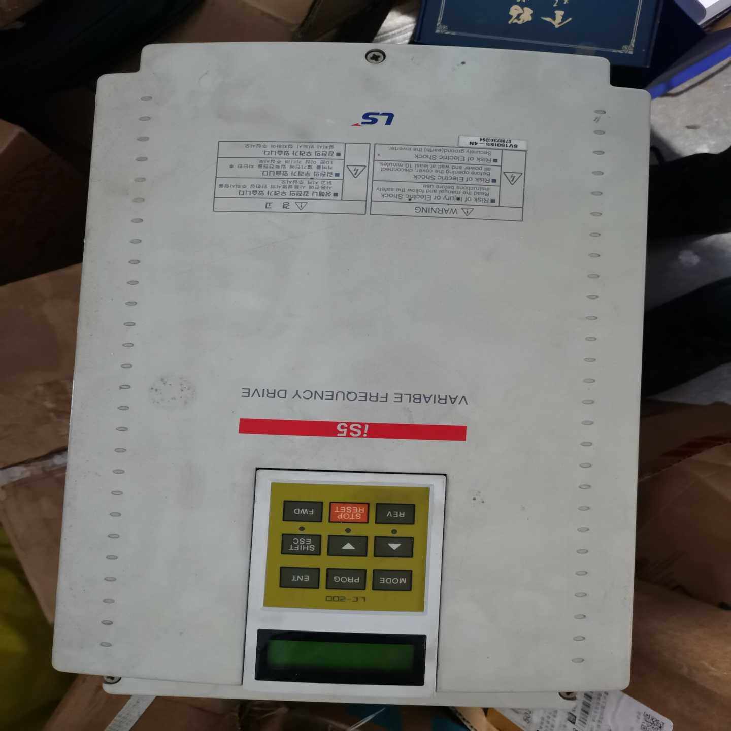 寻..LS变频器SV110IS5-4N，的，主板换过，其他没动