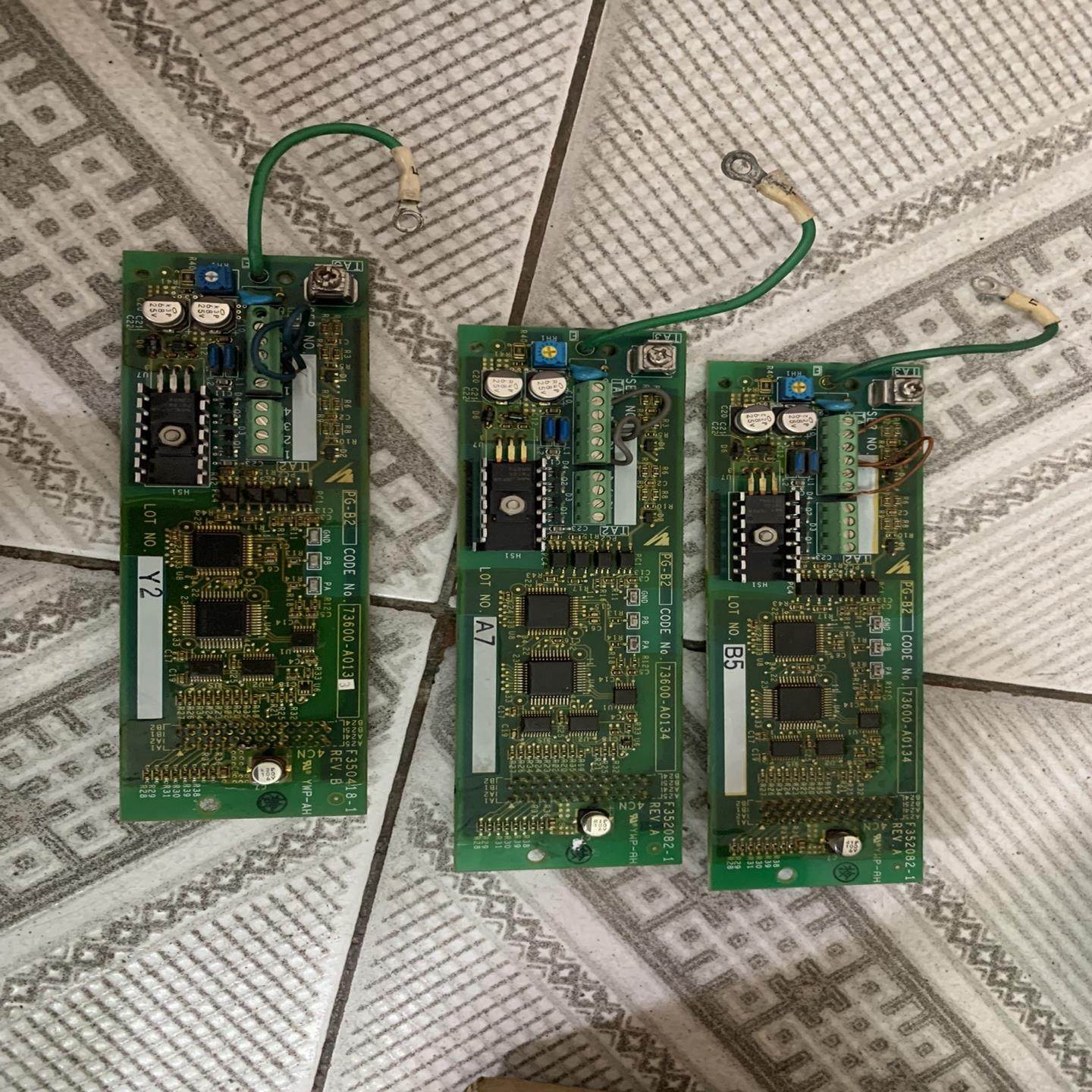 原装安川变频器PG卡PG-B2编码器测速卡安川G5、G7、--议价商品