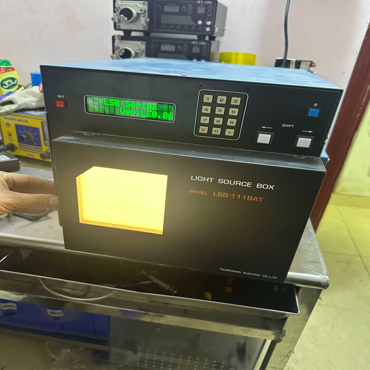 LSB-111BAT光源辉度箱,实物拍摄,价格私聊--议价商品