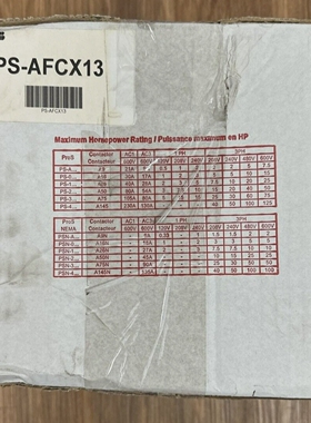 ABBPS-AFSX13ENCLOSEDCONTACTOR25A600V3?**NEWINBOX**