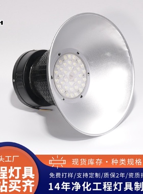 室内球场LED黑色鳍片工矿灯仓库工业风车间高低塔照明灯工业用