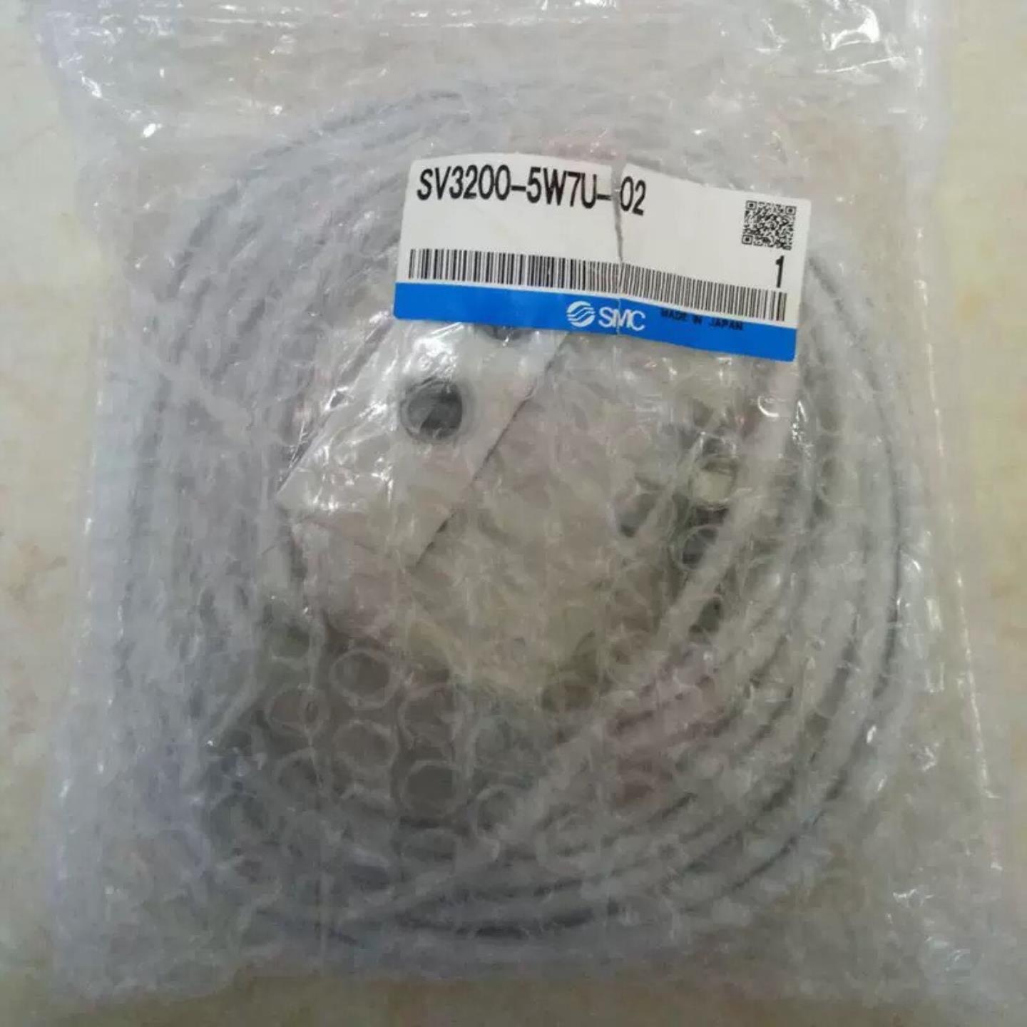 询价SV3200-5W7U-02电磁阀（含电源线）SMC原装全新