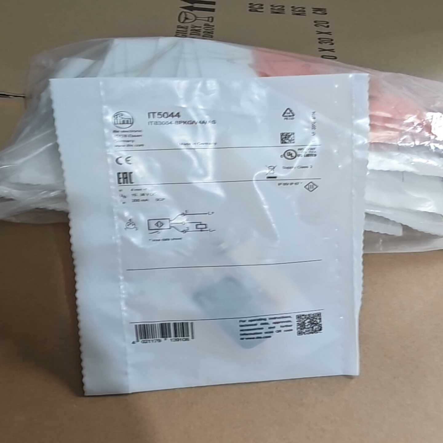 议价IM易福门全新I5044电感式接近开关传感器I适用