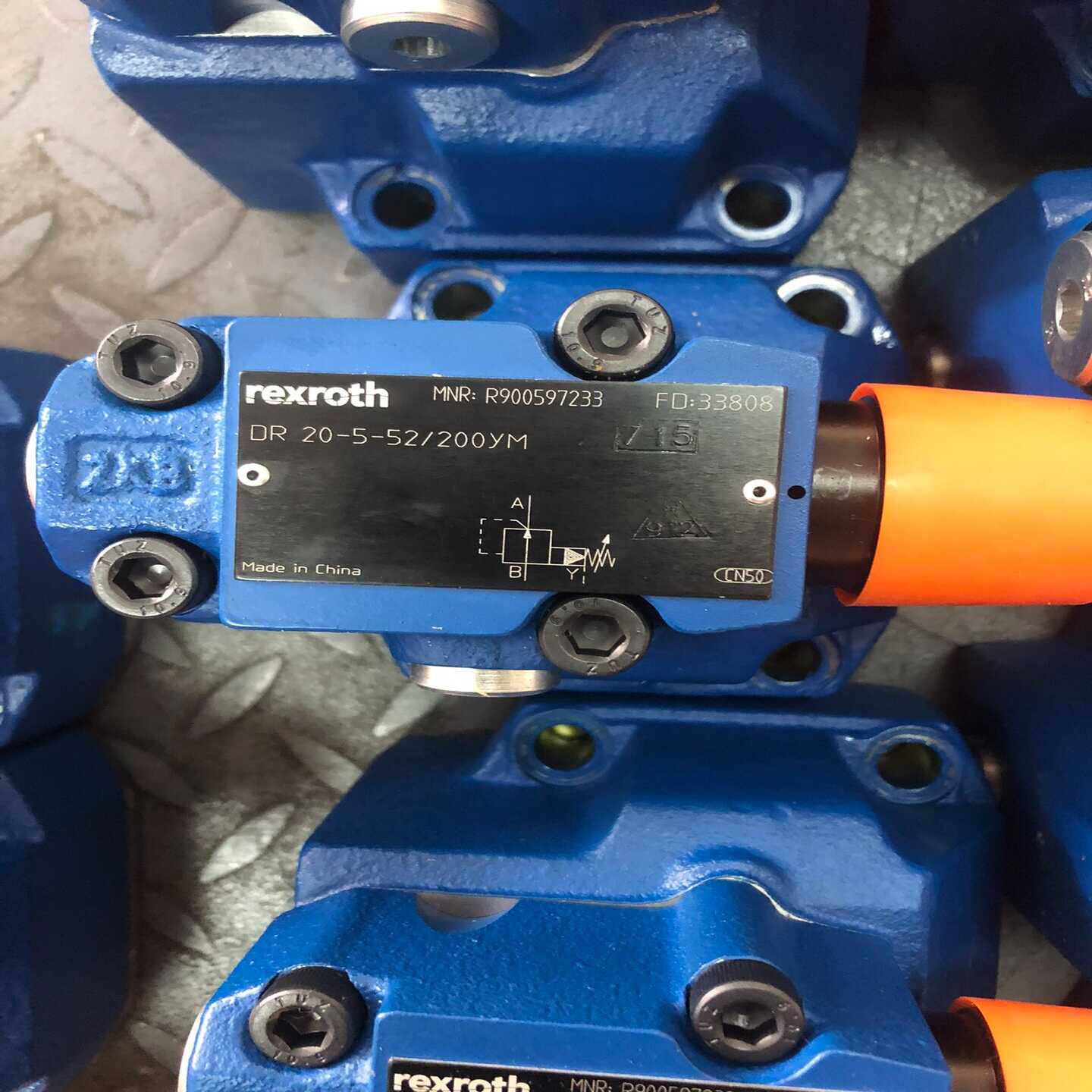 减压阀DR20-5-52/200YM压力200bar，力士乐询价