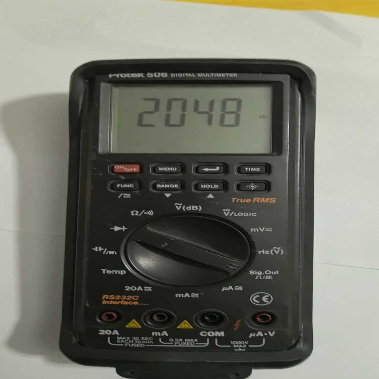 韩国 兴仓 Protek 506 数字万用表      可以--议价商品