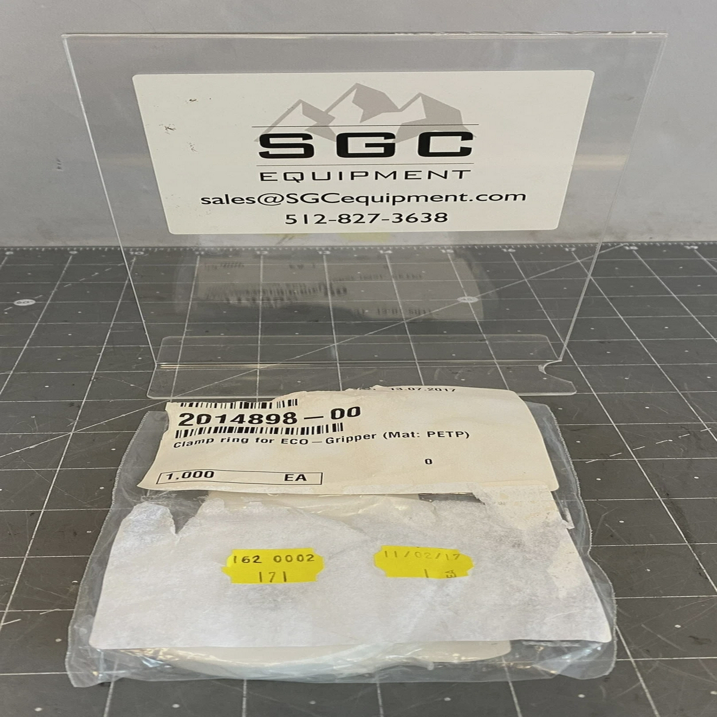 SEZAmerica,Inc夹环适用于ECO-Gripper(Mat:PETP)PN:20148