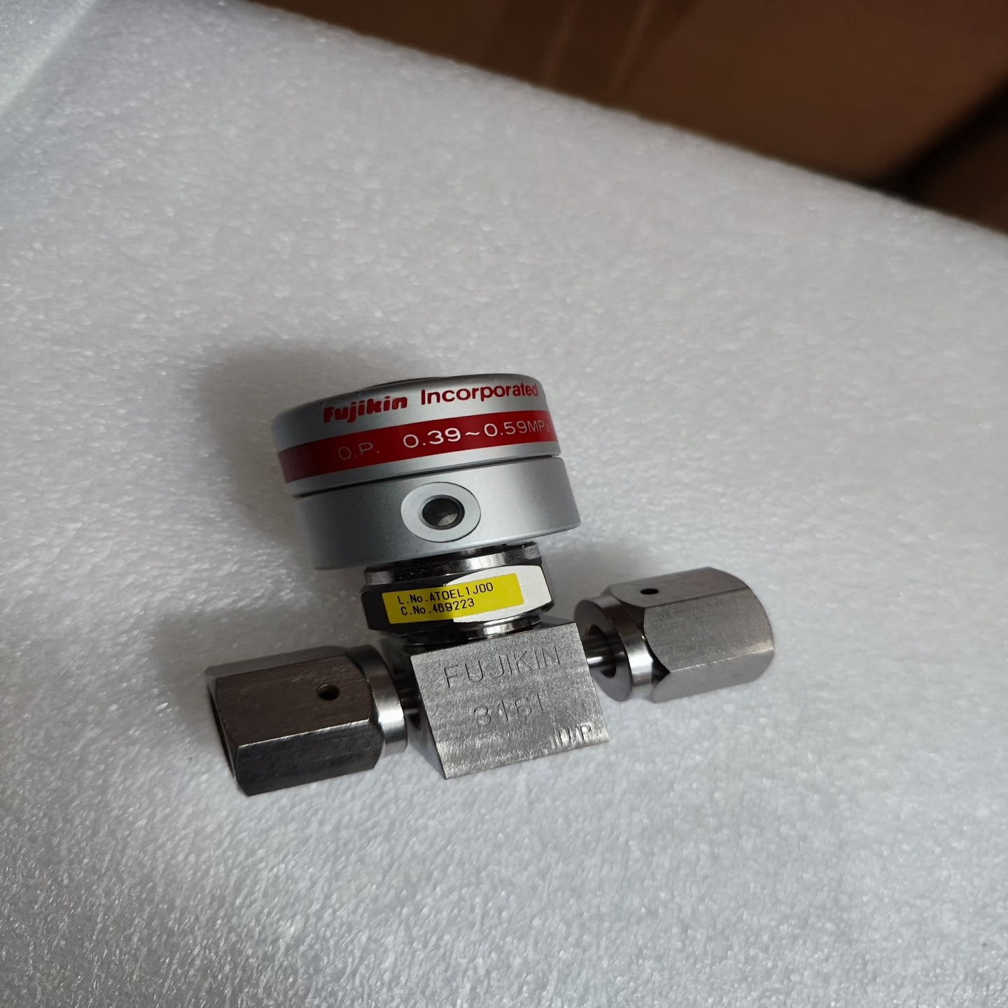 【请询价】富士金FUJIKIN隔膜阀型号OP 039-059