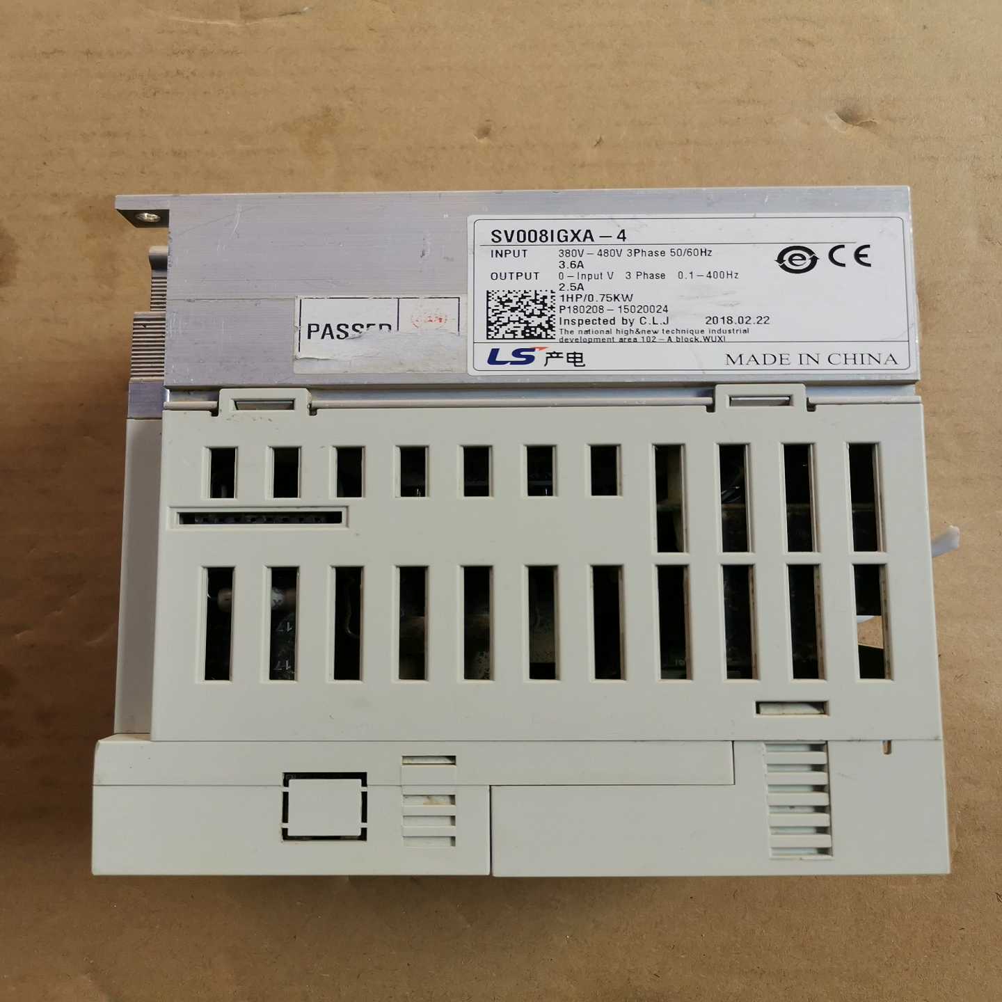 咨询-LS变频器SV008IGXA-4，380V0.75kW，