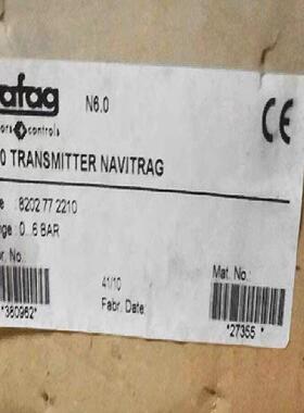 售前询价全新正品 进口TRAFAG压力感测器 8202772210 06BAR