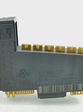 B&RDigitalesMotormodulX20MM4331Rev.C0X20MM4331