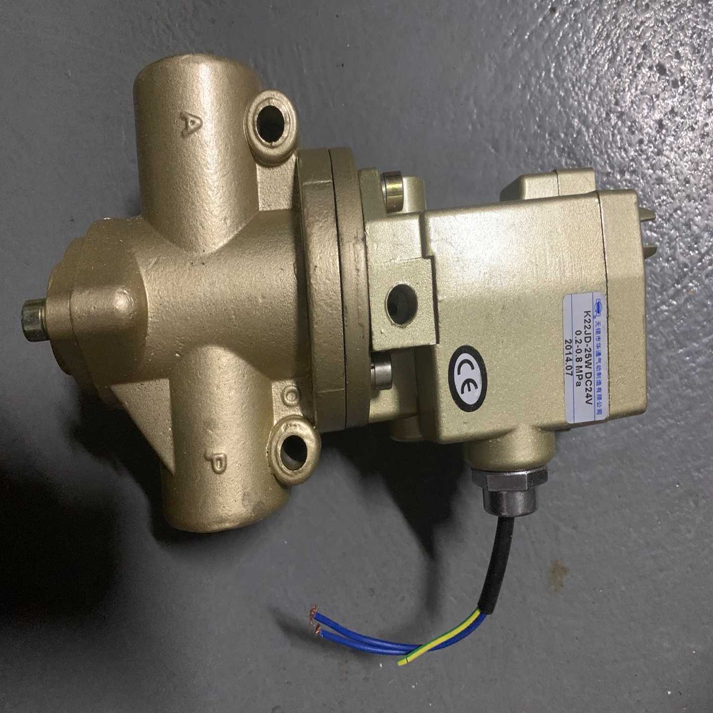 无锡市华通气动阀K22JD—25WDC24V0.2—0.-询价客服