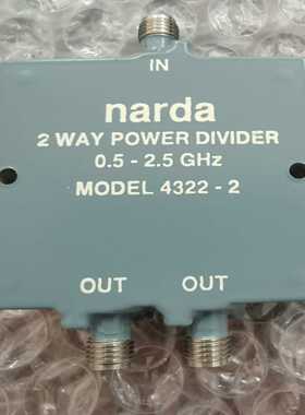 【星慕电子】narda 4322-2 0.5-2.5GHz SMA RF