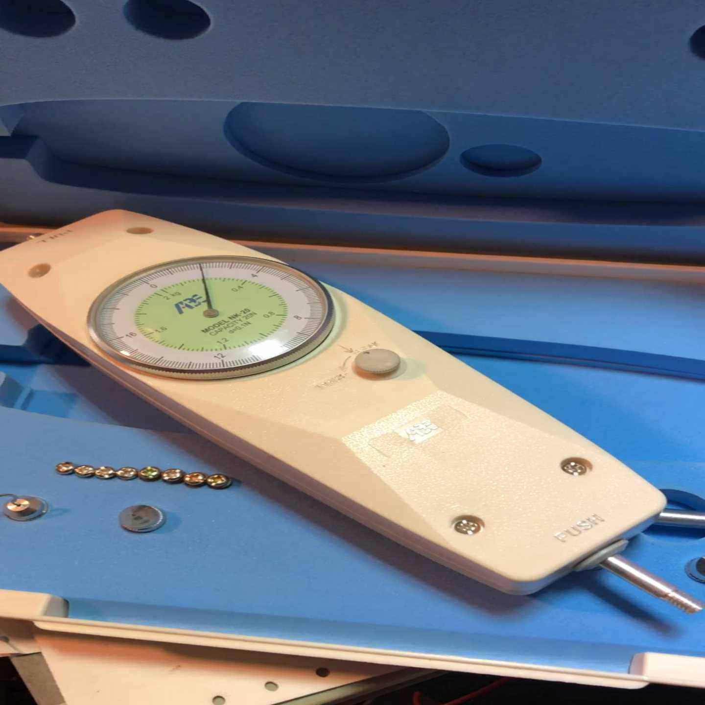 议价推拉力计，k-20，满度量程2，归零正常，成色新