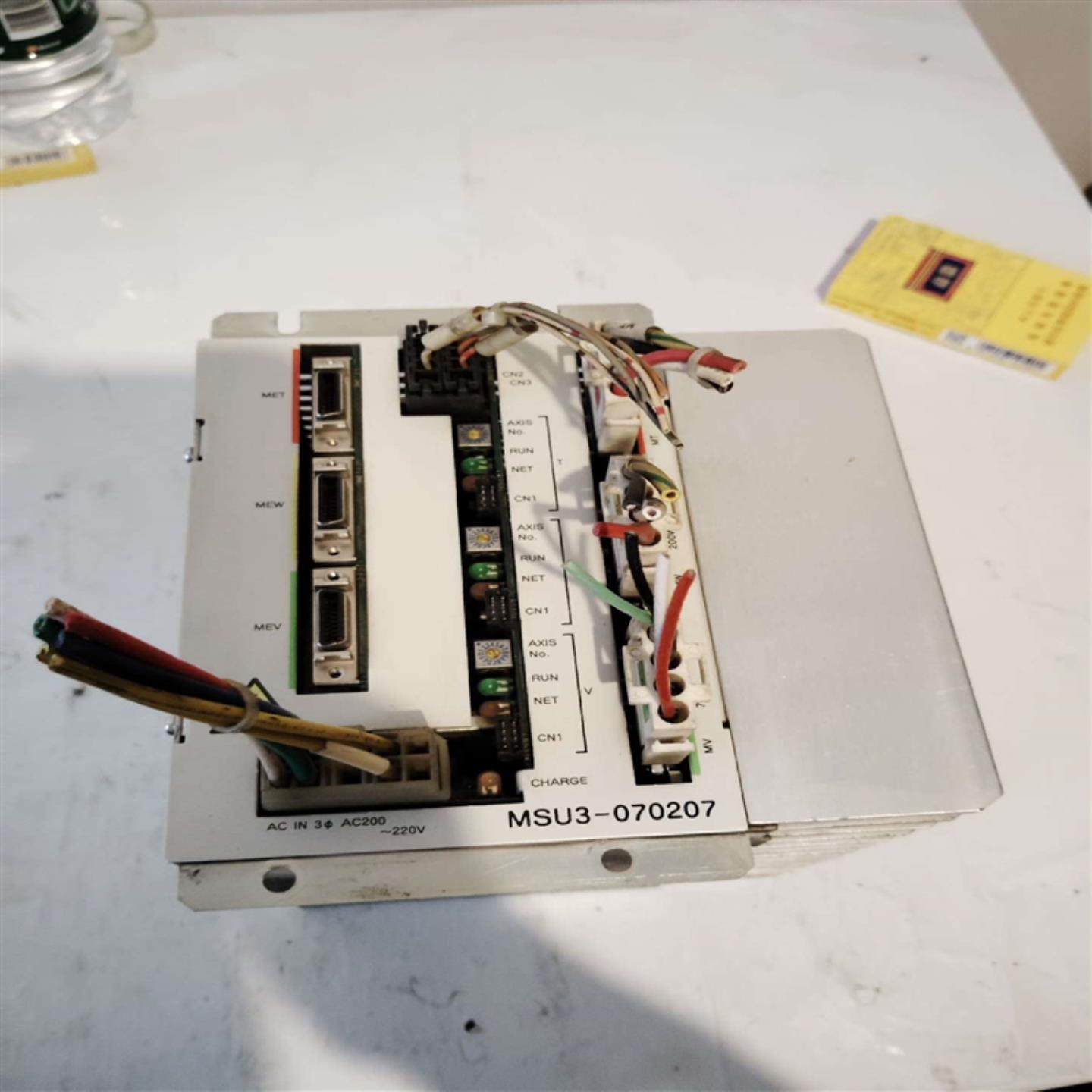 议价拆机MSU3-070207 安川伺服驱动器