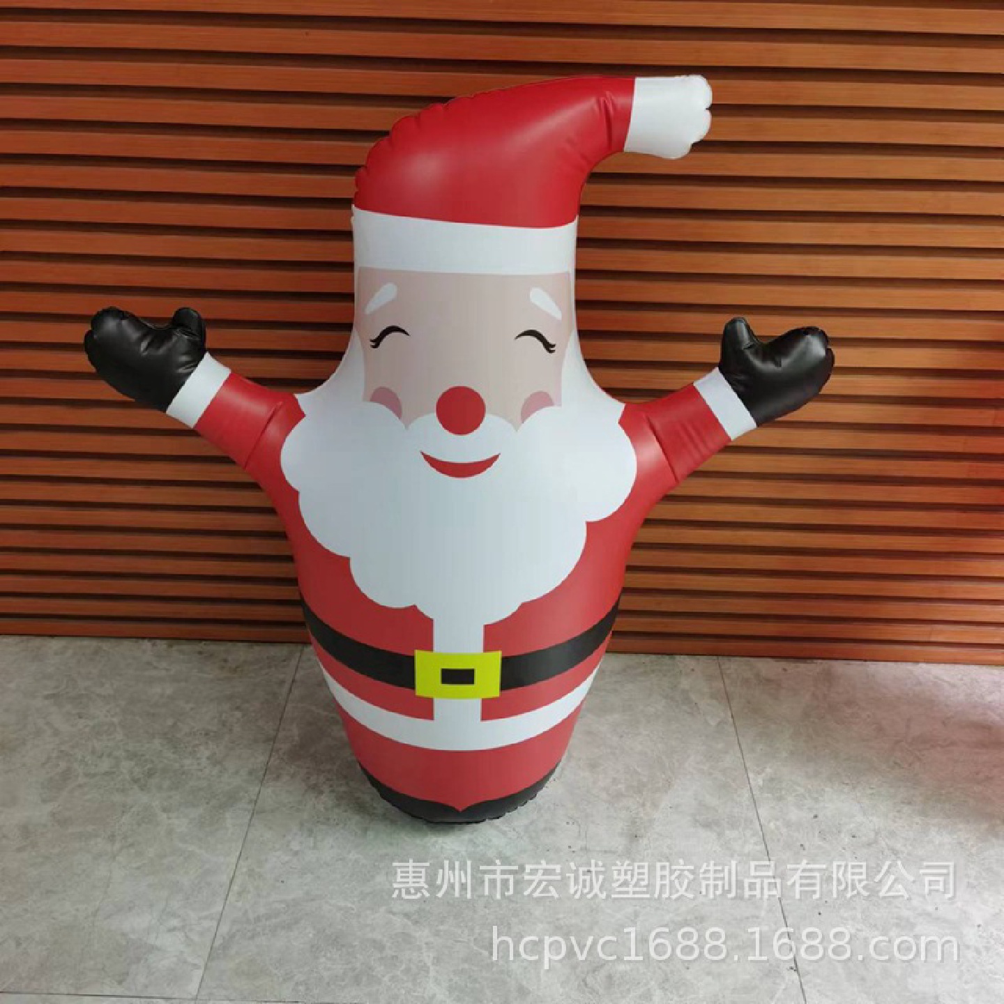 LED万圣节幽灵圣诞老人白模型充气不倒翁节日充气充气不倒翁幽灵
