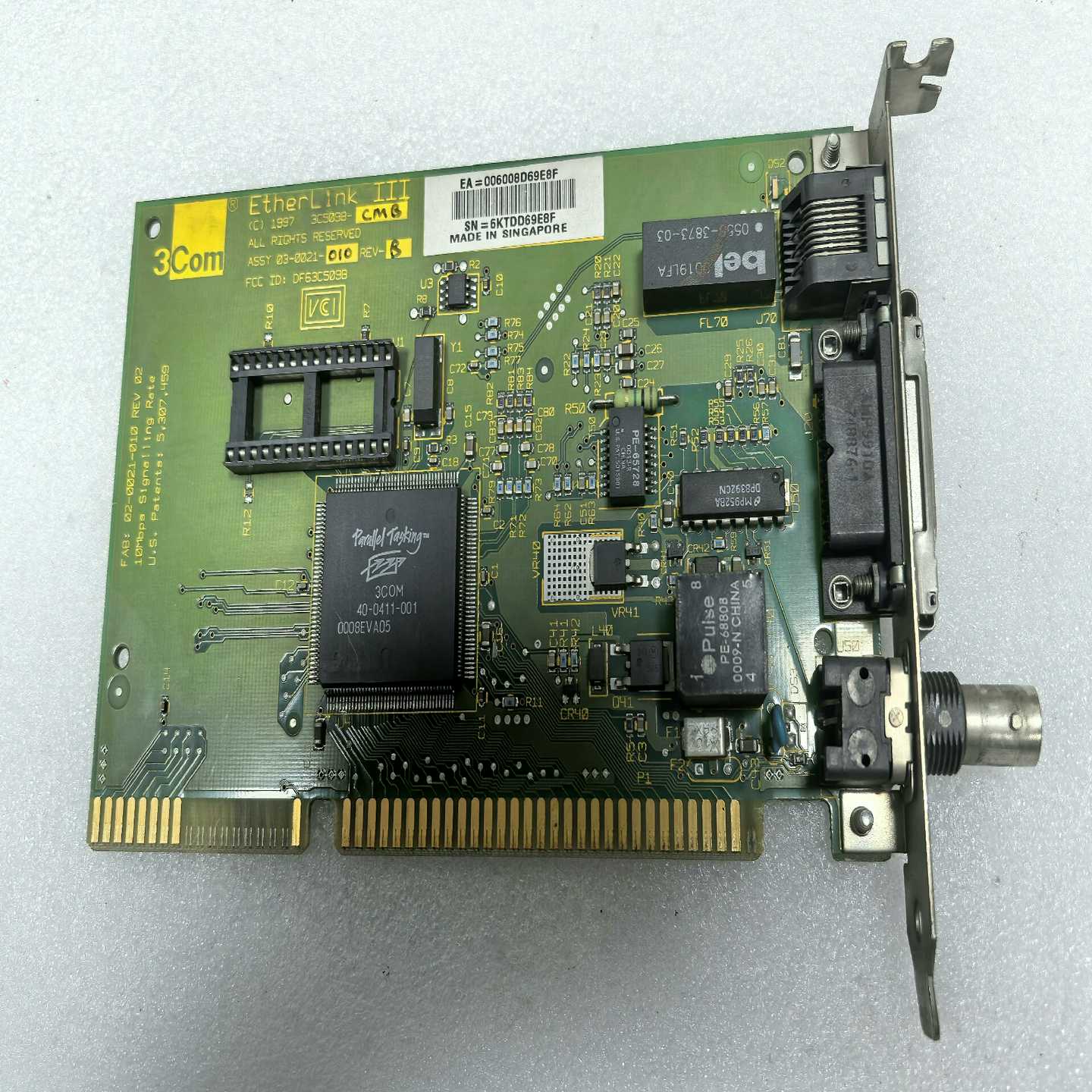 咨询-ISA网卡3ComETHERLINKIII3C50