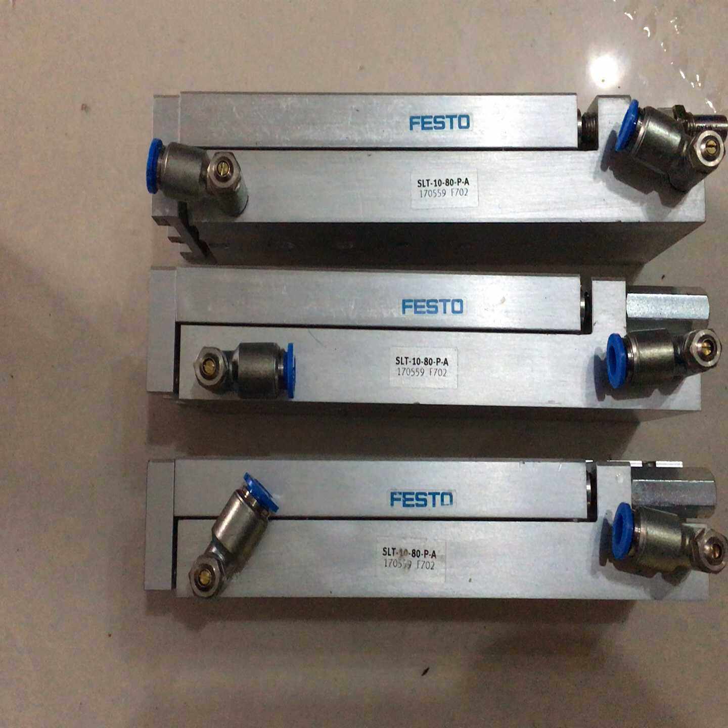 FESTO气缸，型号：SLT-10-80-P-A